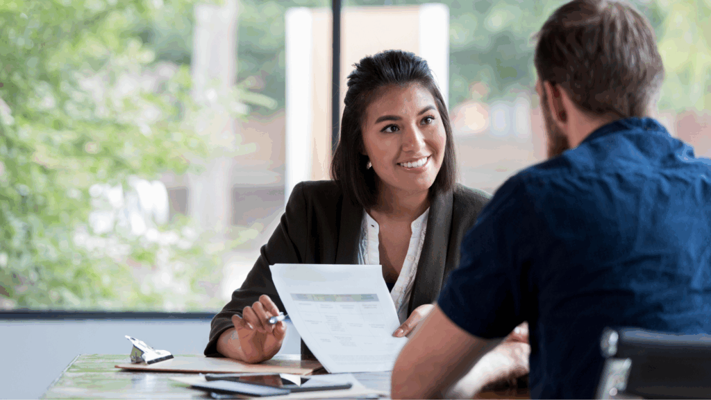 Professional sets payment expectations with a client to avoid debt recovery.